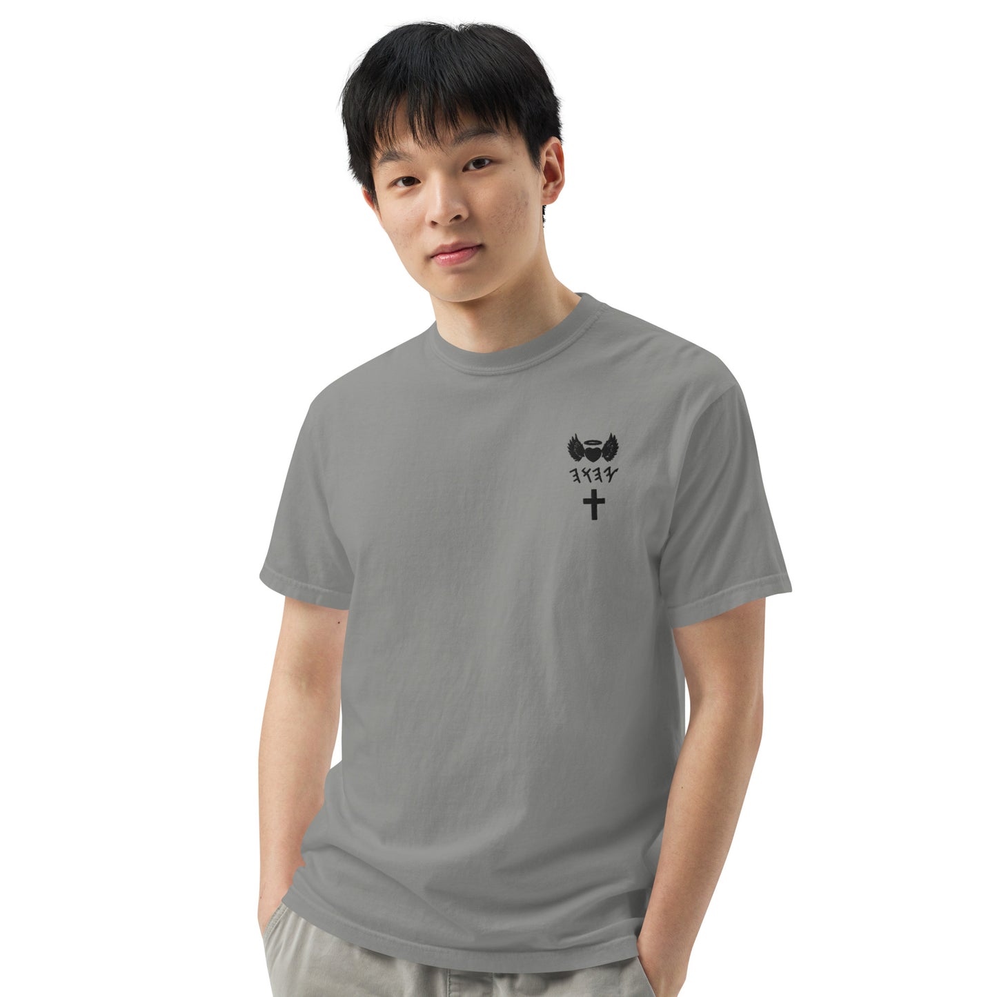 YAHUAH’s Temple S Unisex garment-dyed heavyweight t-shirt