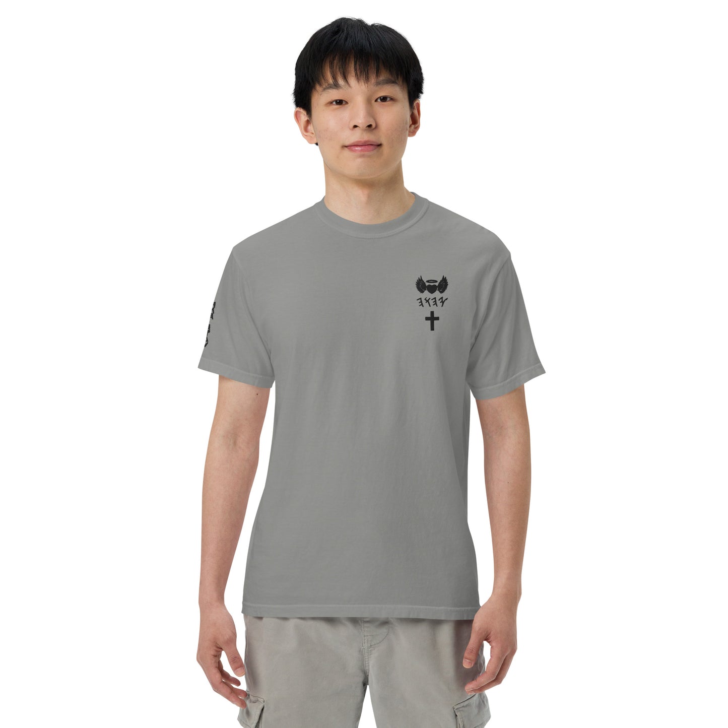 YAHUAH’s Temple S Unisex garment-dyed heavyweight t-shirt