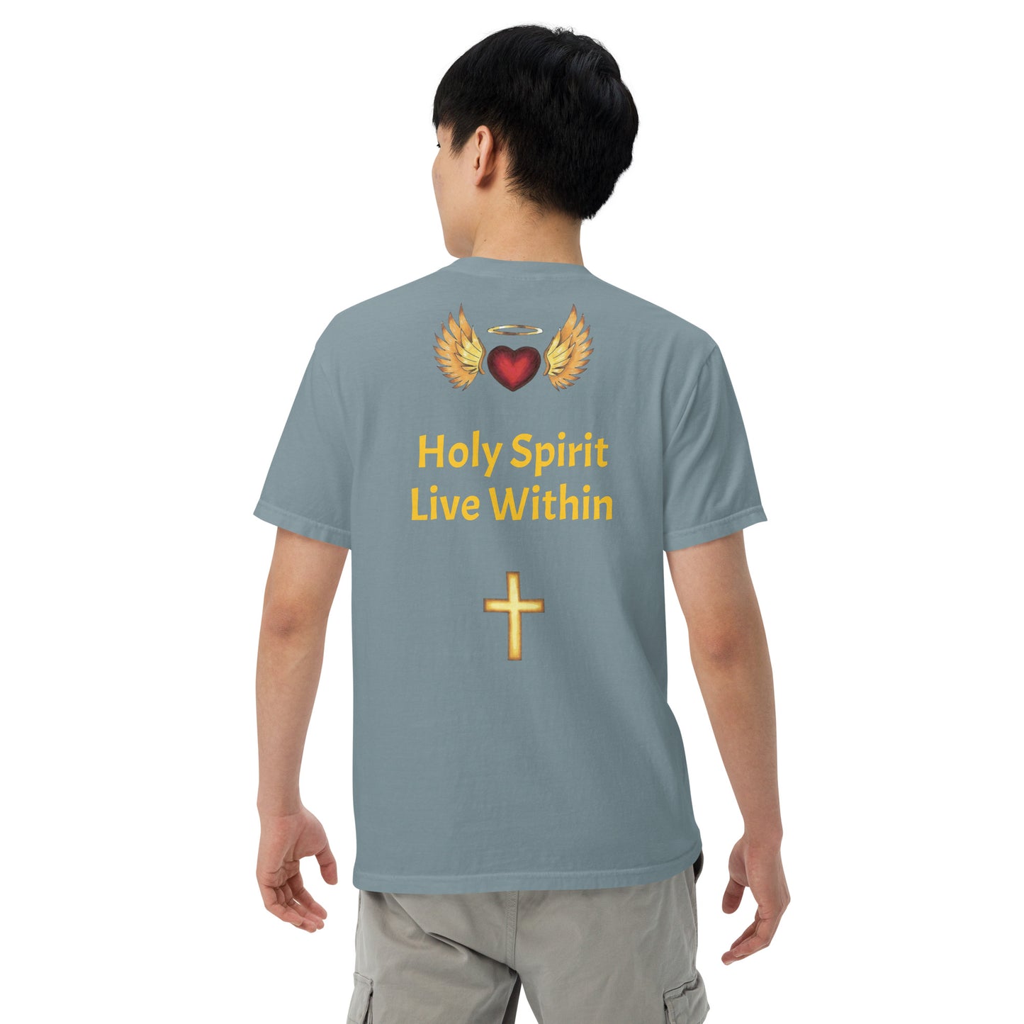 YAHUAH’s Temple S Unisex garment-dyed heavyweight t-shirt