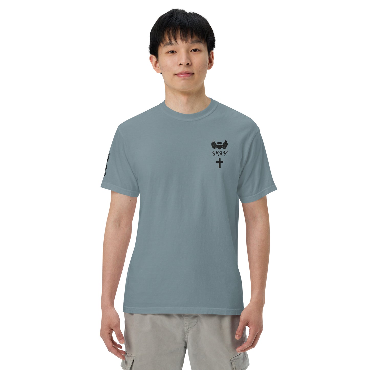 YAHUAH’s Temple S Unisex garment-dyed heavyweight t-shirt