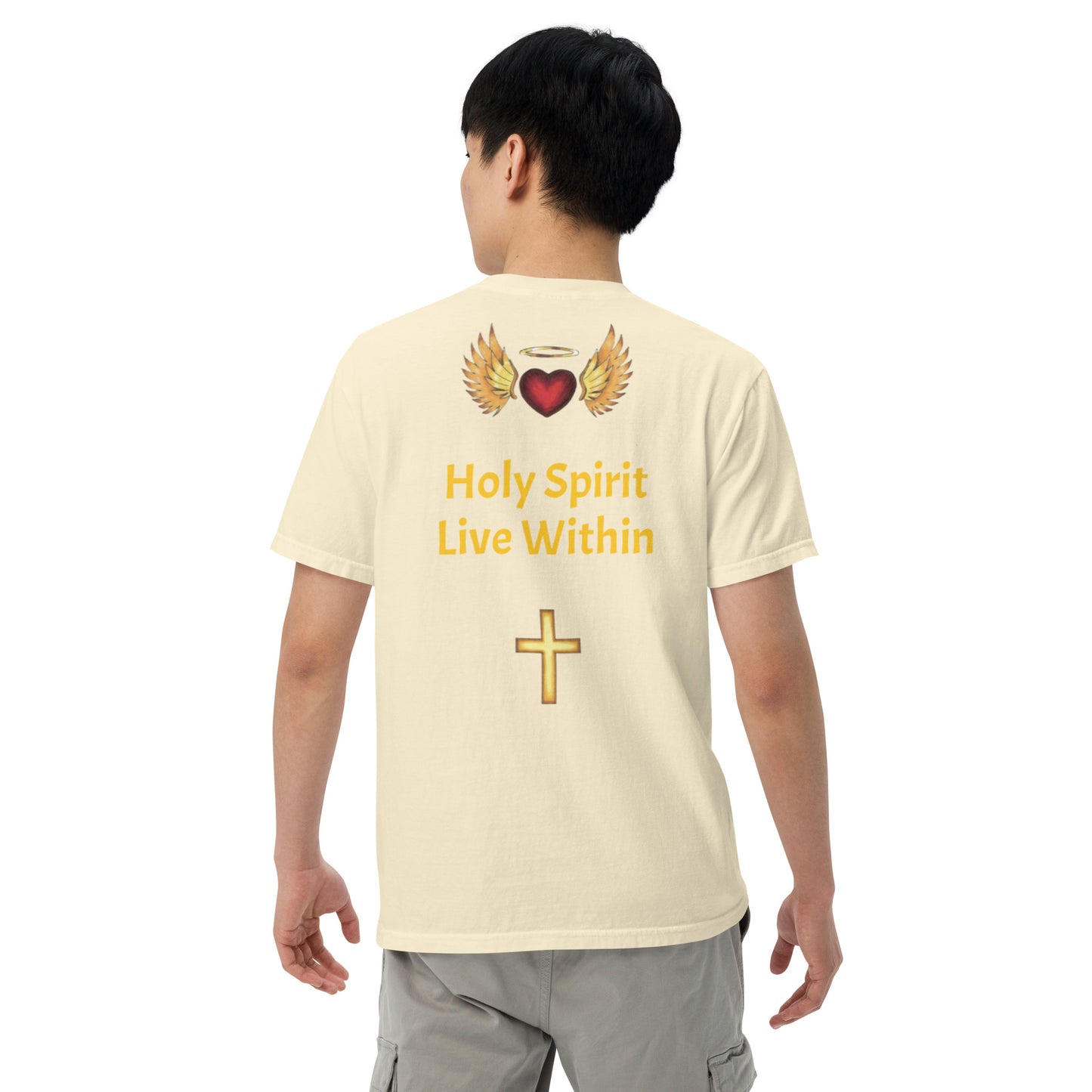 YAHUAH’s Temple S Unisex garment-dyed heavyweight t-shirt