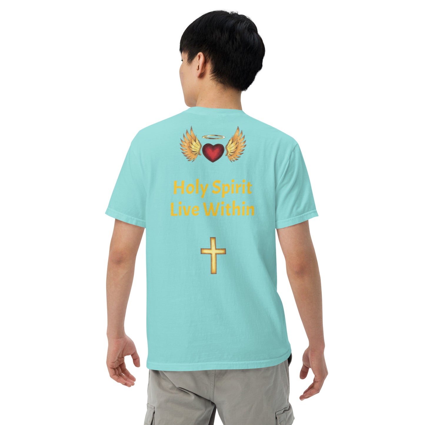 YAHUAH’s Temple S Unisex garment-dyed heavyweight t-shirt