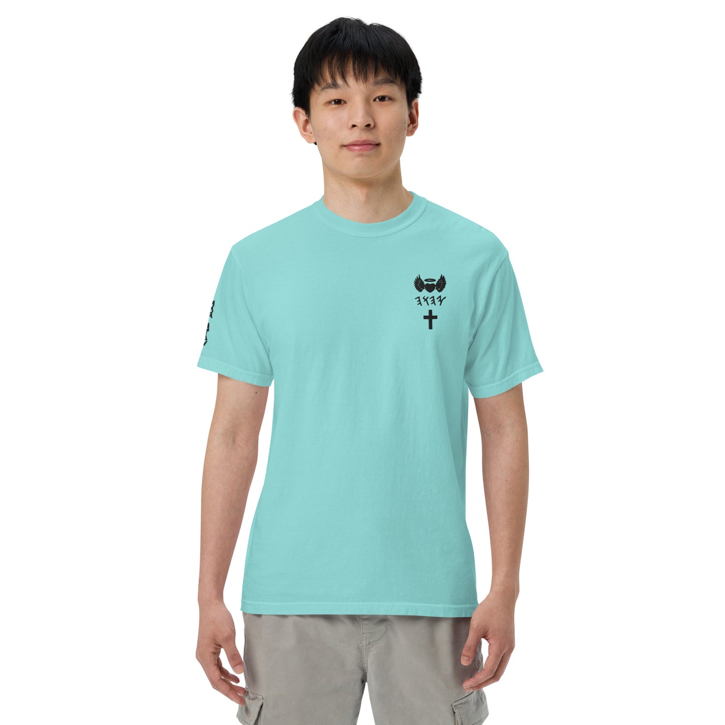 YAHUAH’s Temple S Unisex garment-dyed heavyweight t-shirt