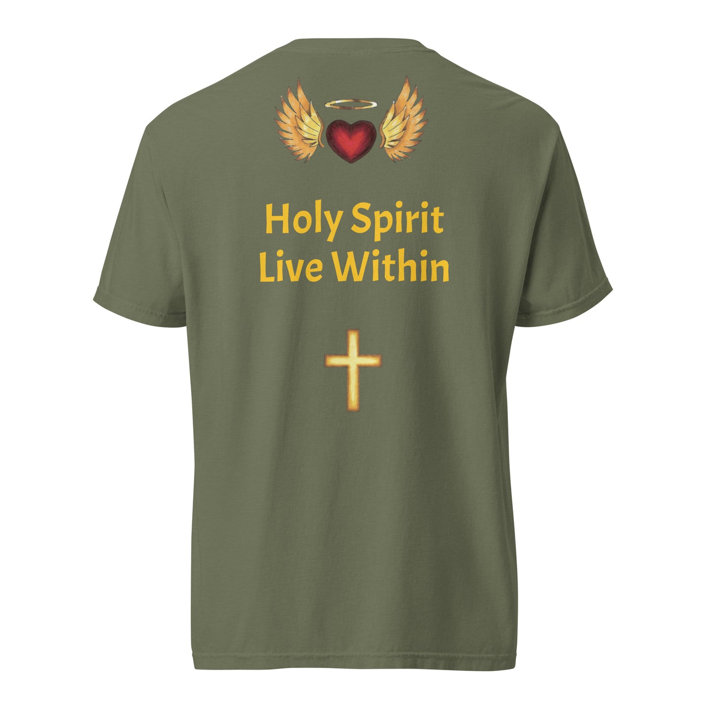 YAHUAH’s Temple S Unisex garment-dyed heavyweight t-shirt