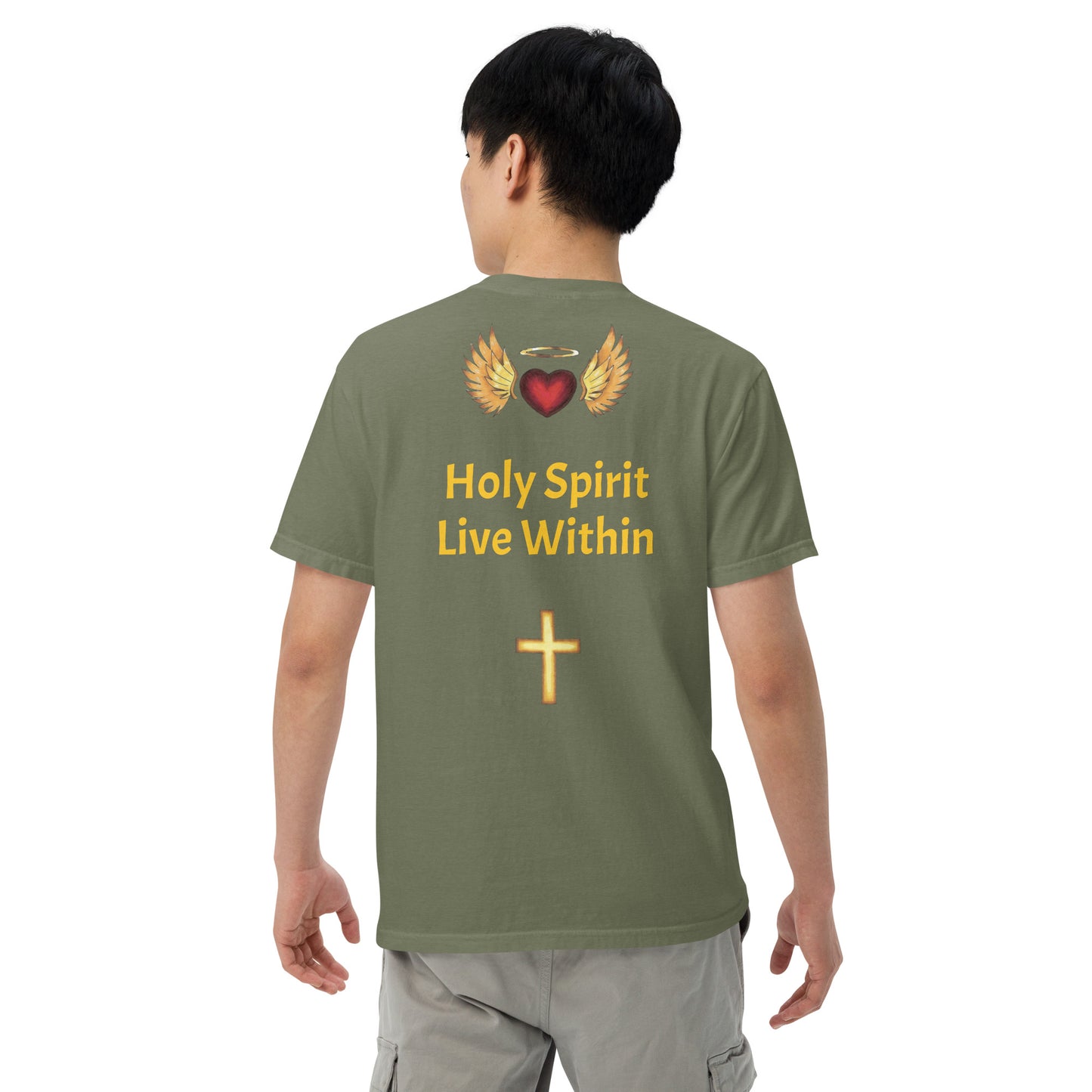 YAHUAH’s Temple S Unisex garment-dyed heavyweight t-shirt