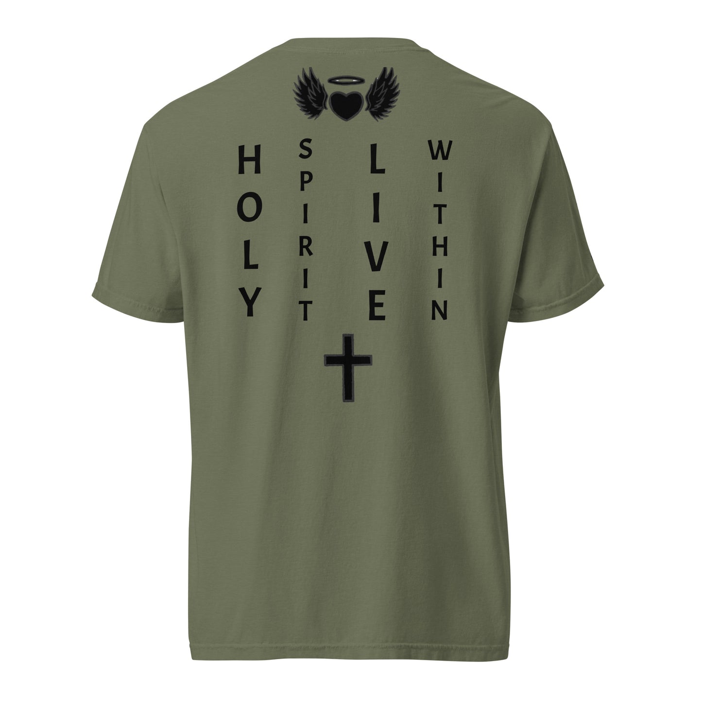 YAHUAH’s Temple S Unisex garment-dyed heavyweight t-shirt