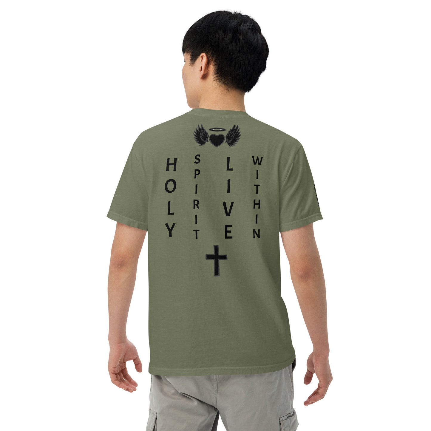 YAHUAH’s Temple S Unisex garment-dyed heavyweight t-shirt