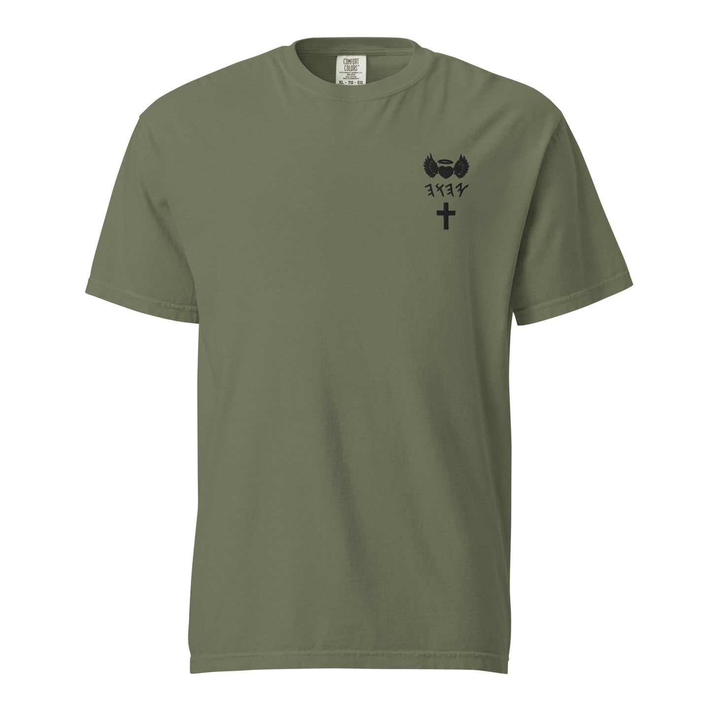 YAHUAH’s Temple S Unisex garment-dyed heavyweight t-shirt