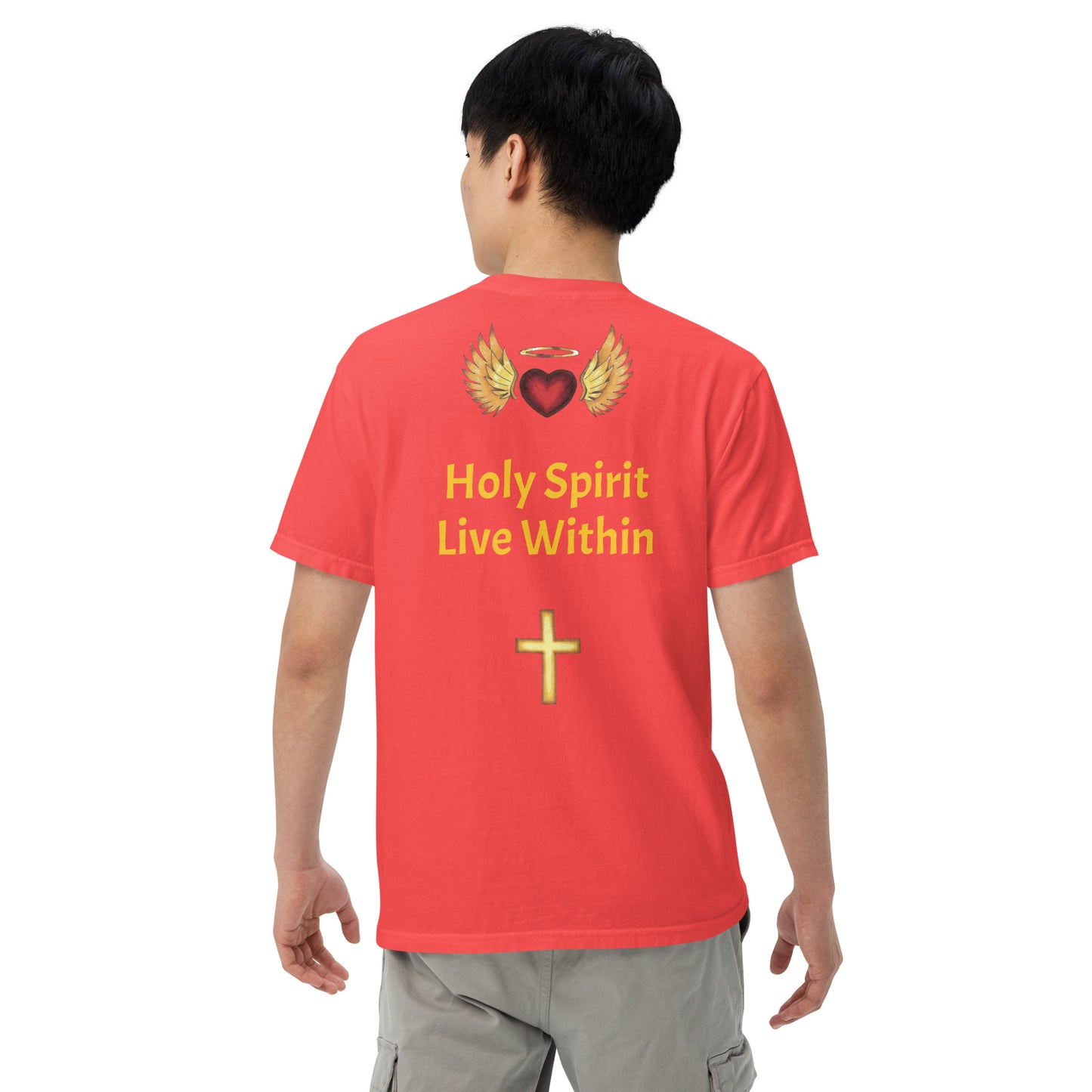 YAHUAH’s Temple S Unisex garment-dyed heavyweight t-shirt