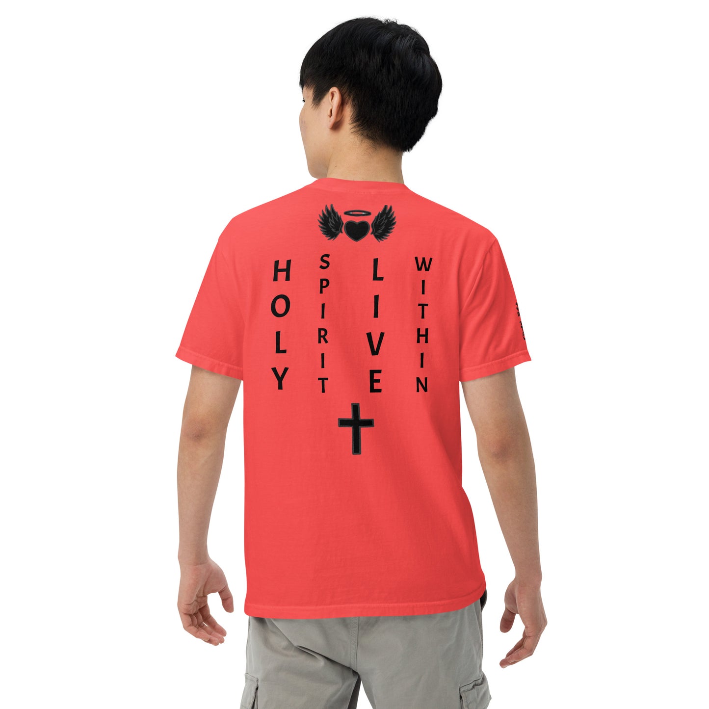 YAHUAH’s Temple S Unisex garment-dyed heavyweight t-shirt