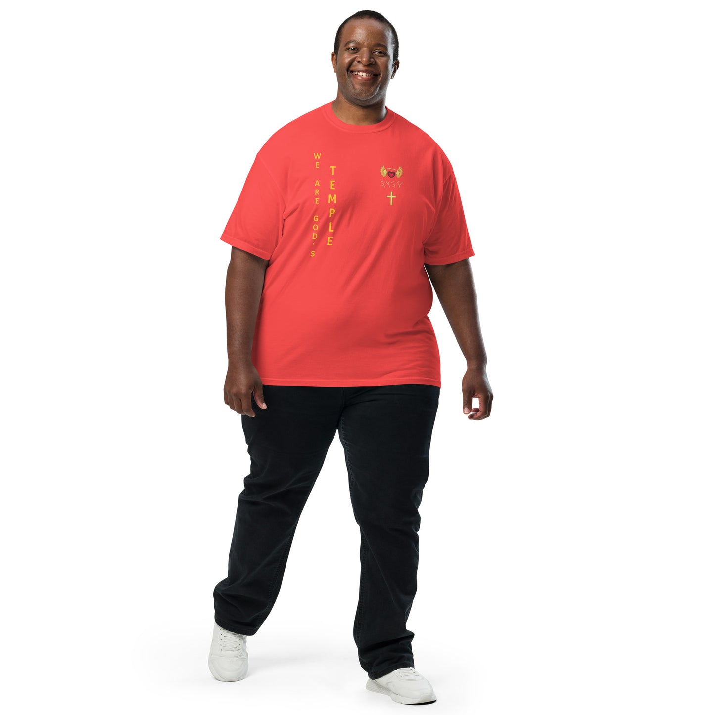 YAHUAH’s Temple S Unisex garment-dyed heavyweight t-shirt