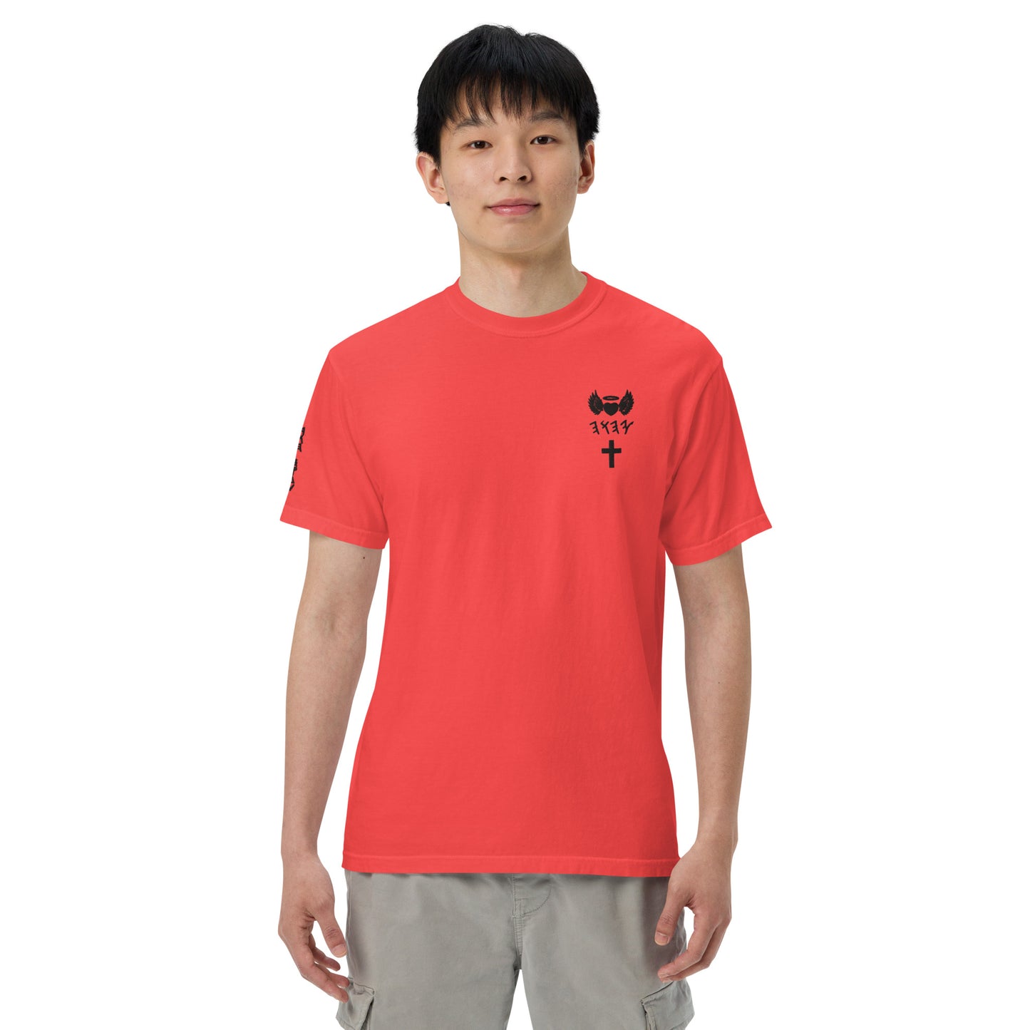 YAHUAH’s Temple S Unisex garment-dyed heavyweight t-shirt