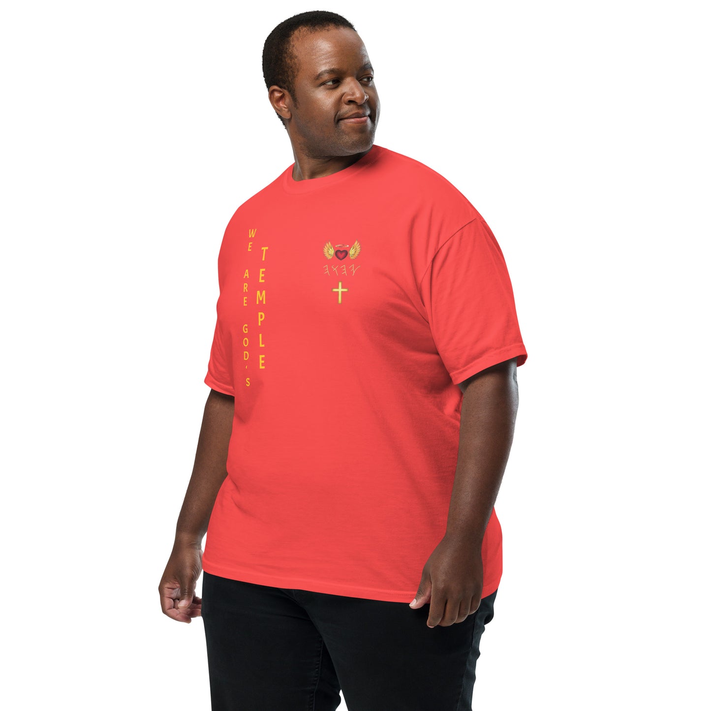 YAHUAH’s Temple S Unisex garment-dyed heavyweight t-shirt