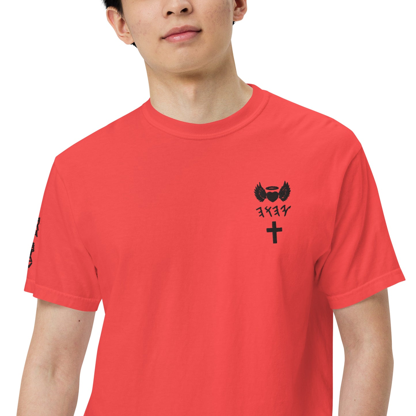 YAHUAH’s Temple S Unisex garment-dyed heavyweight t-shirt