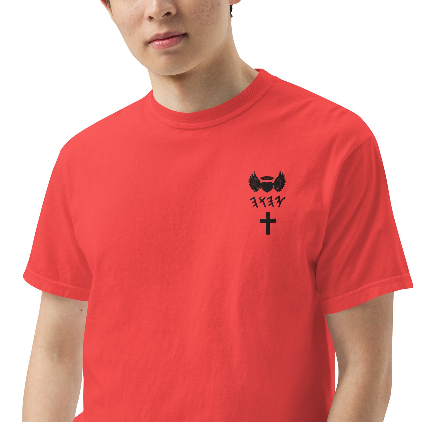 YAHUAH’s Temple S Unisex garment-dyed heavyweight t-shirt