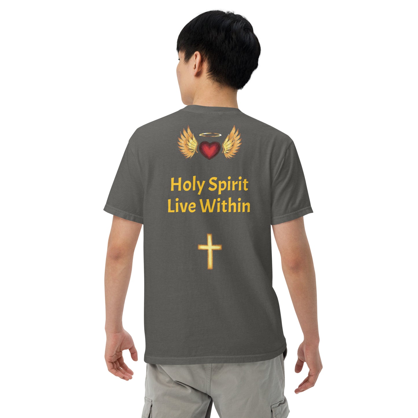 YAHUAH’s Temple S Unisex garment-dyed heavyweight t-shirt