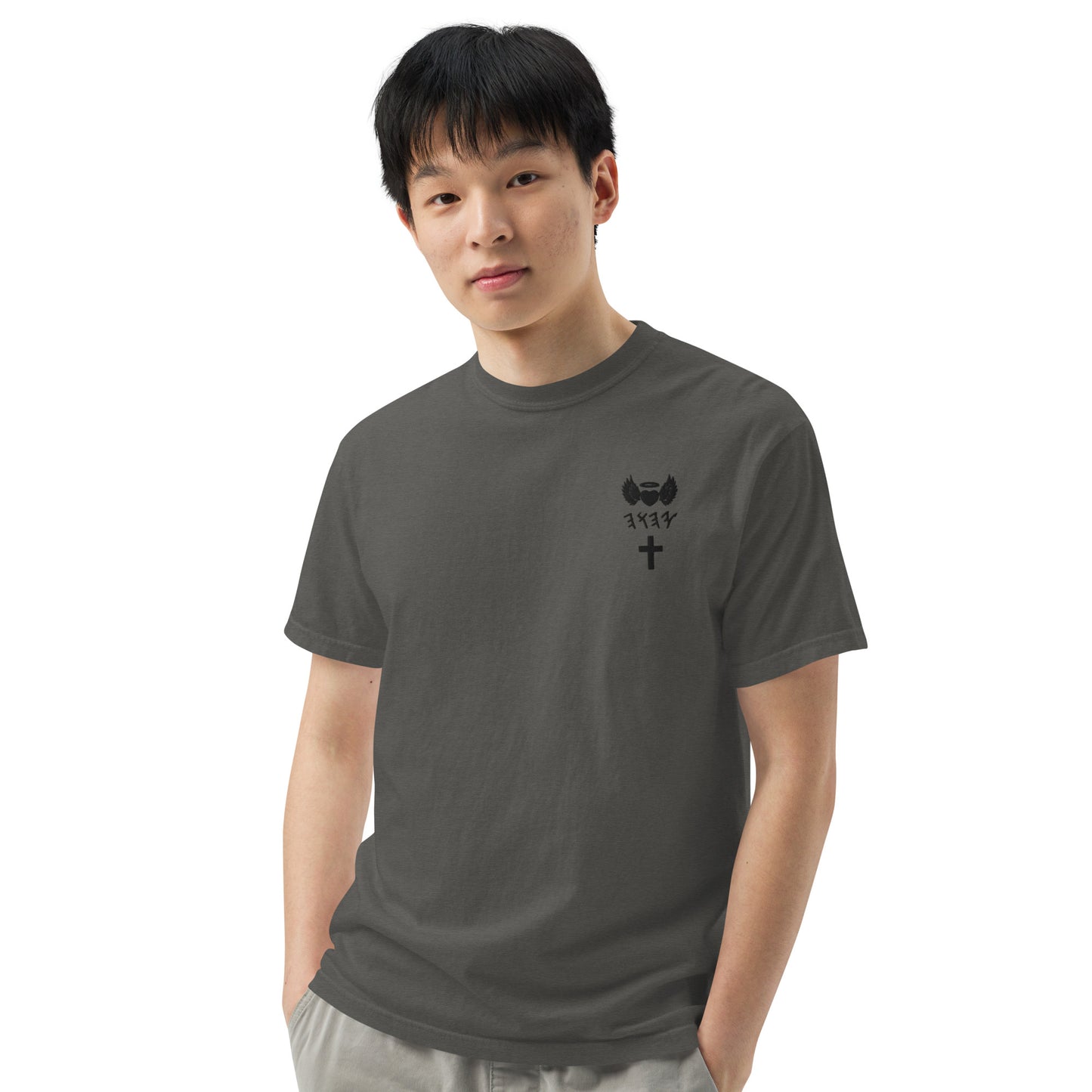 YAHUAH’s Temple S Unisex garment-dyed heavyweight t-shirt
