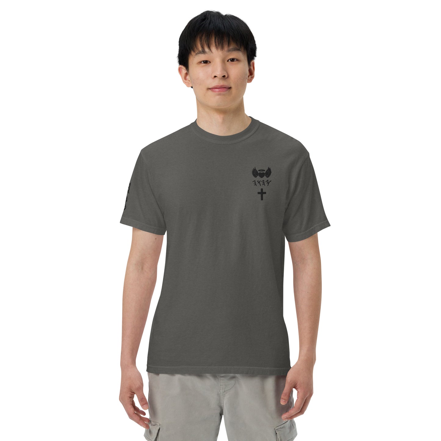 YAHUAH’s Temple S Unisex garment-dyed heavyweight t-shirt