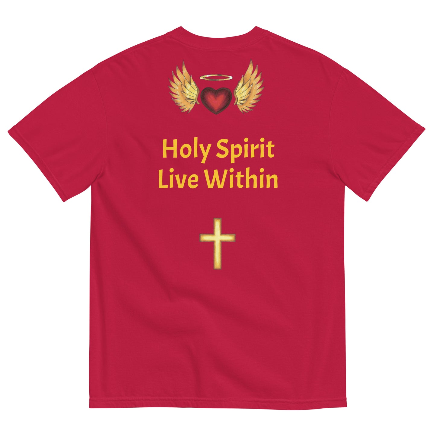 YAHUAH’s Temple S Unisex garment-dyed heavyweight t-shirt