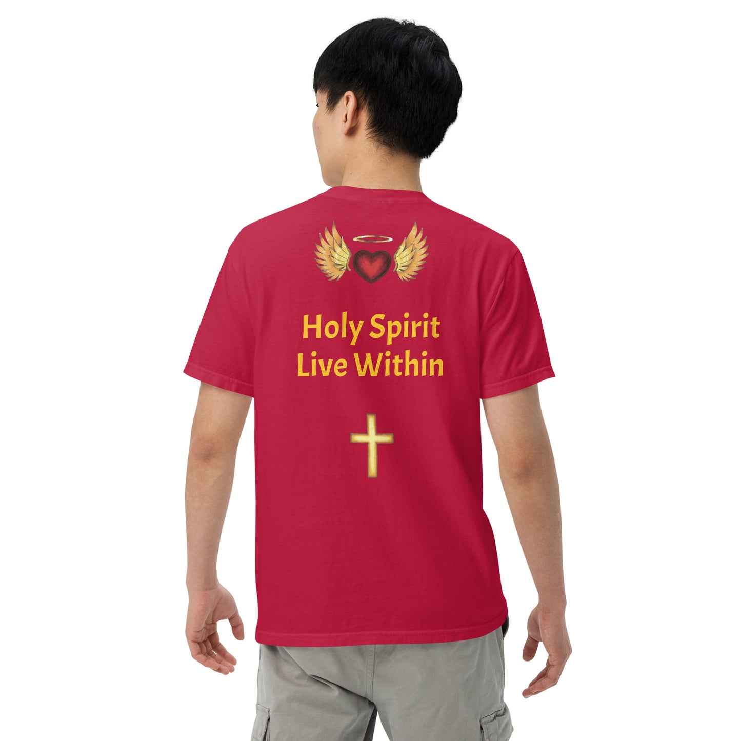 YAHUAH’s Temple S Unisex garment-dyed heavyweight t-shirt