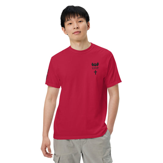 YAHUAH’s Temple S Unisex garment-dyed heavyweight t-shirt