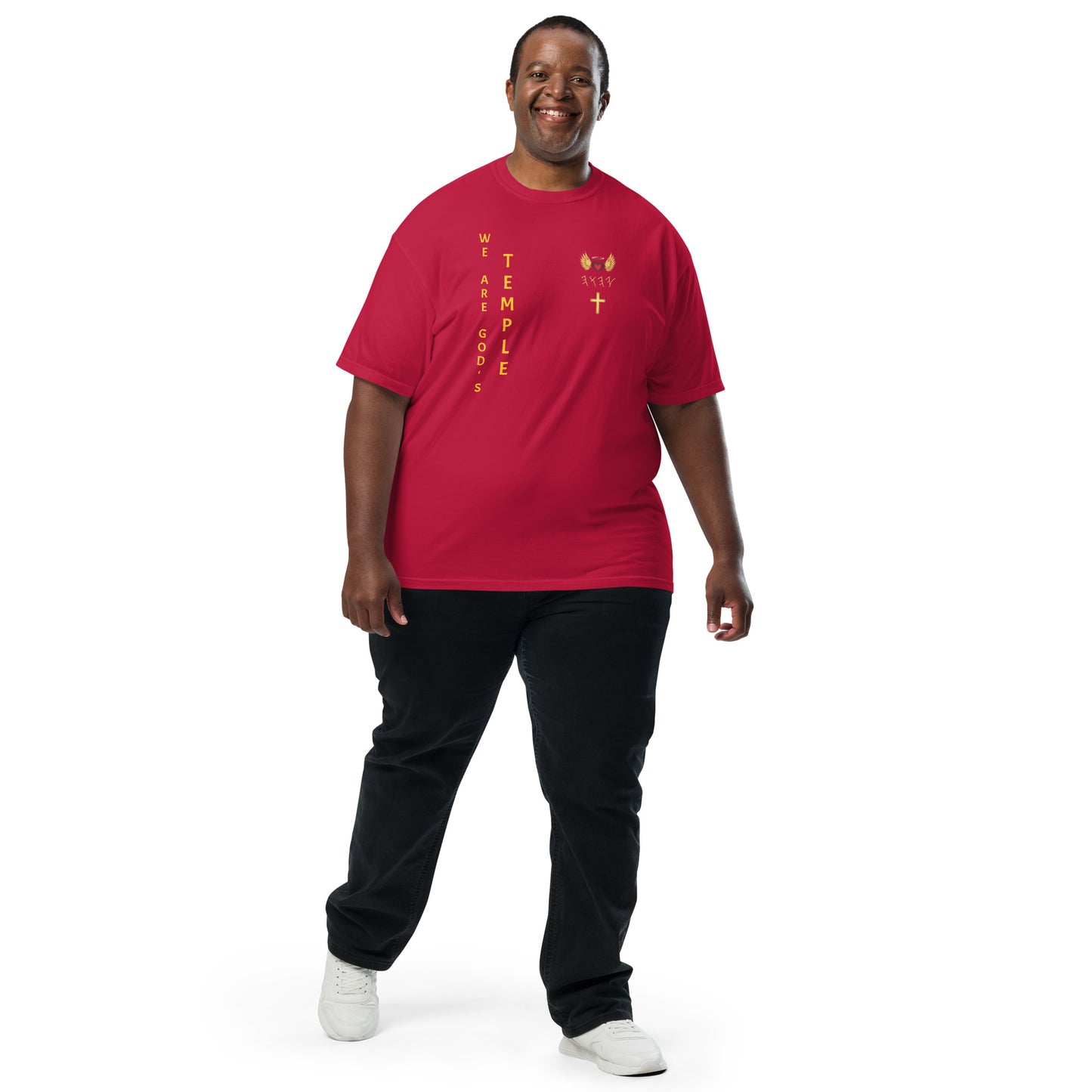 YAHUAH’s Temple S Unisex garment-dyed heavyweight t-shirt