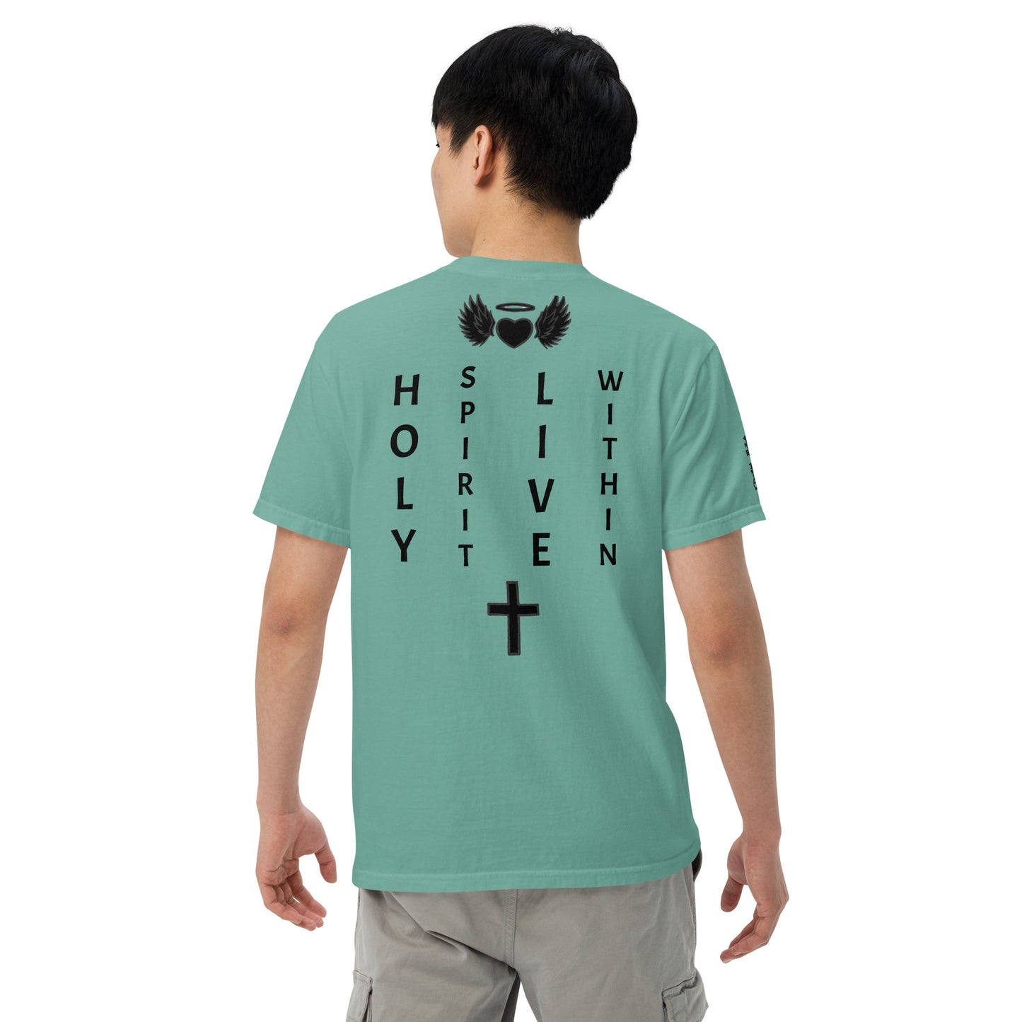 YAHUAH’s Temple S Unisex garment-dyed heavyweight t-shirt