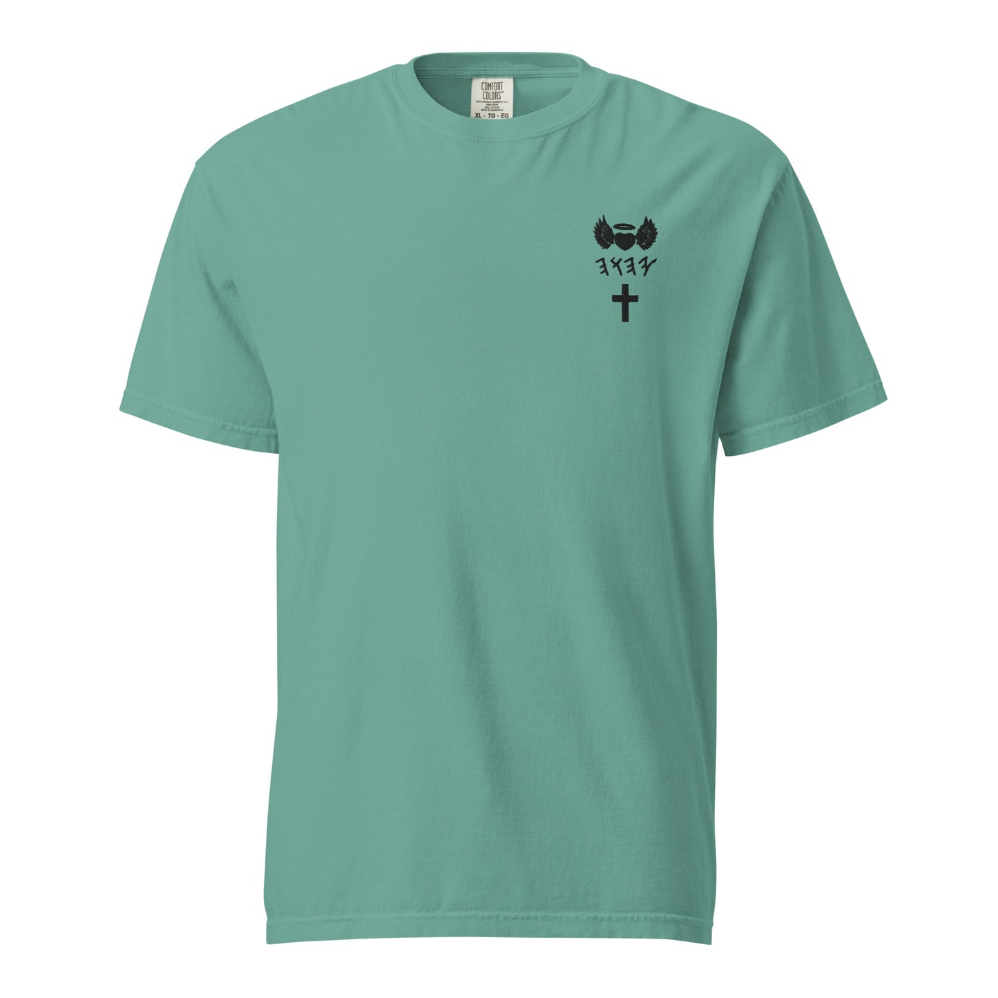 YAHUAH’s Temple S Unisex garment-dyed heavyweight t-shirt