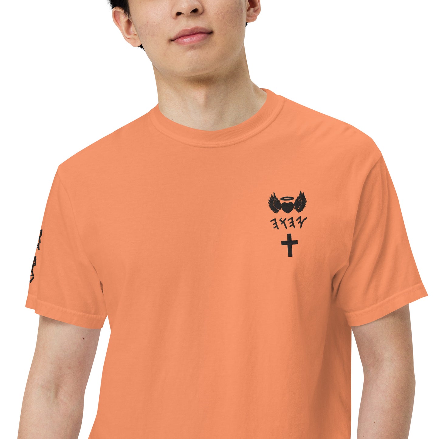 YAHUAH’s Temple S Unisex garment-dyed heavyweight t-shirt