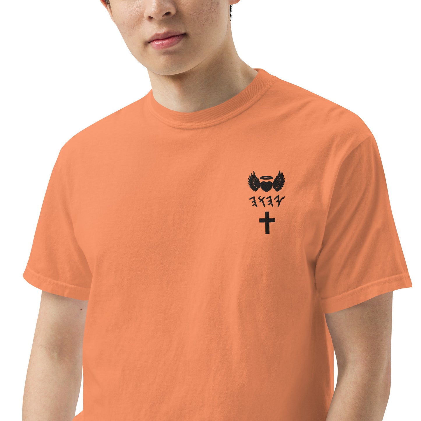 YAHUAH’s Temple S Unisex garment-dyed heavyweight t-shirt