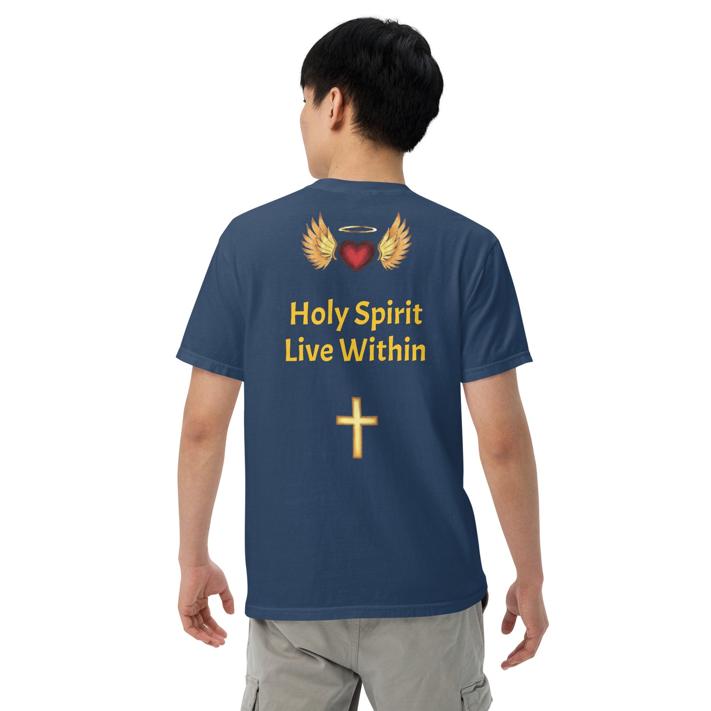 YAHUAH’s Temple S Unisex garment-dyed heavyweight t-shirt