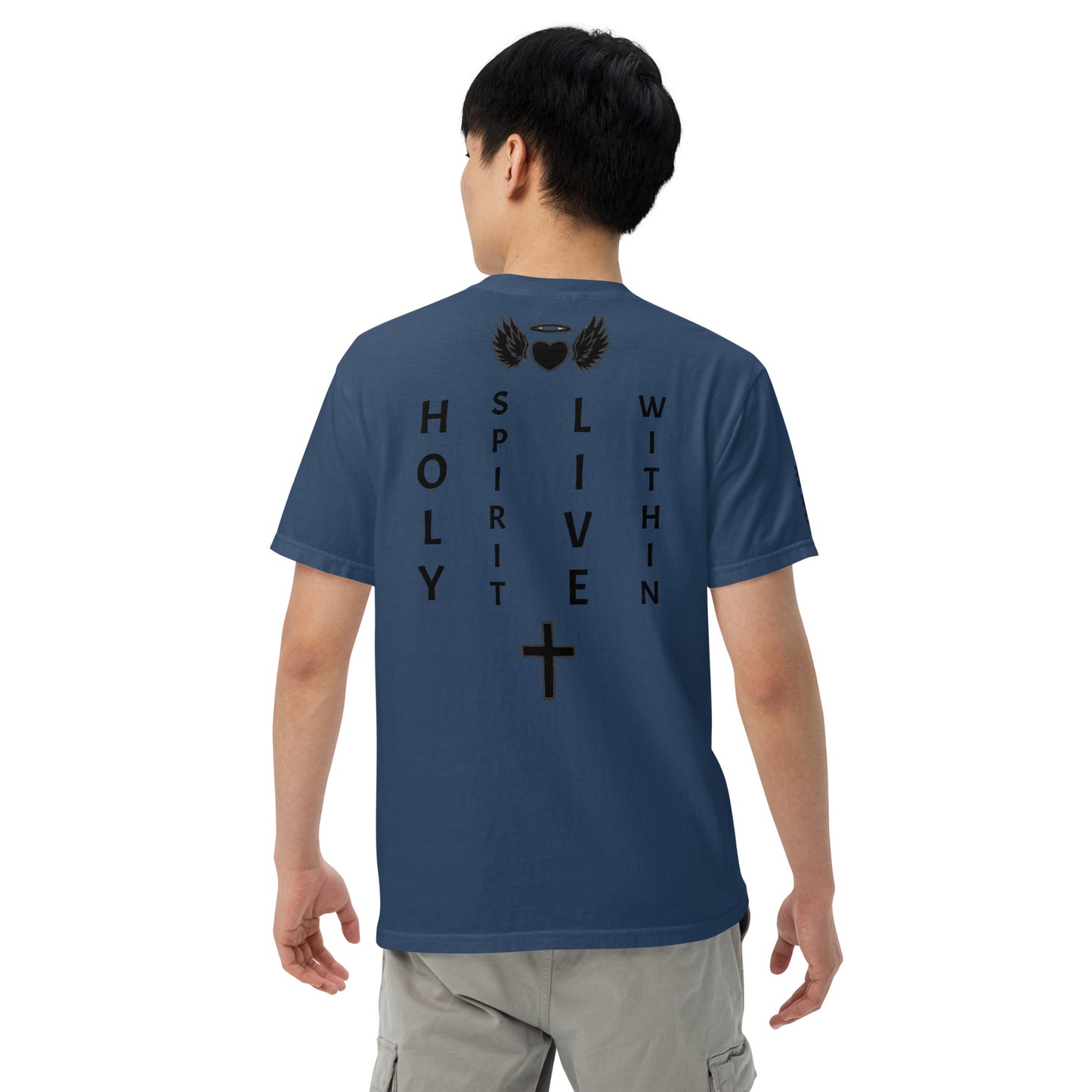 YAHUAH’s Temple S Unisex garment-dyed heavyweight t-shirt