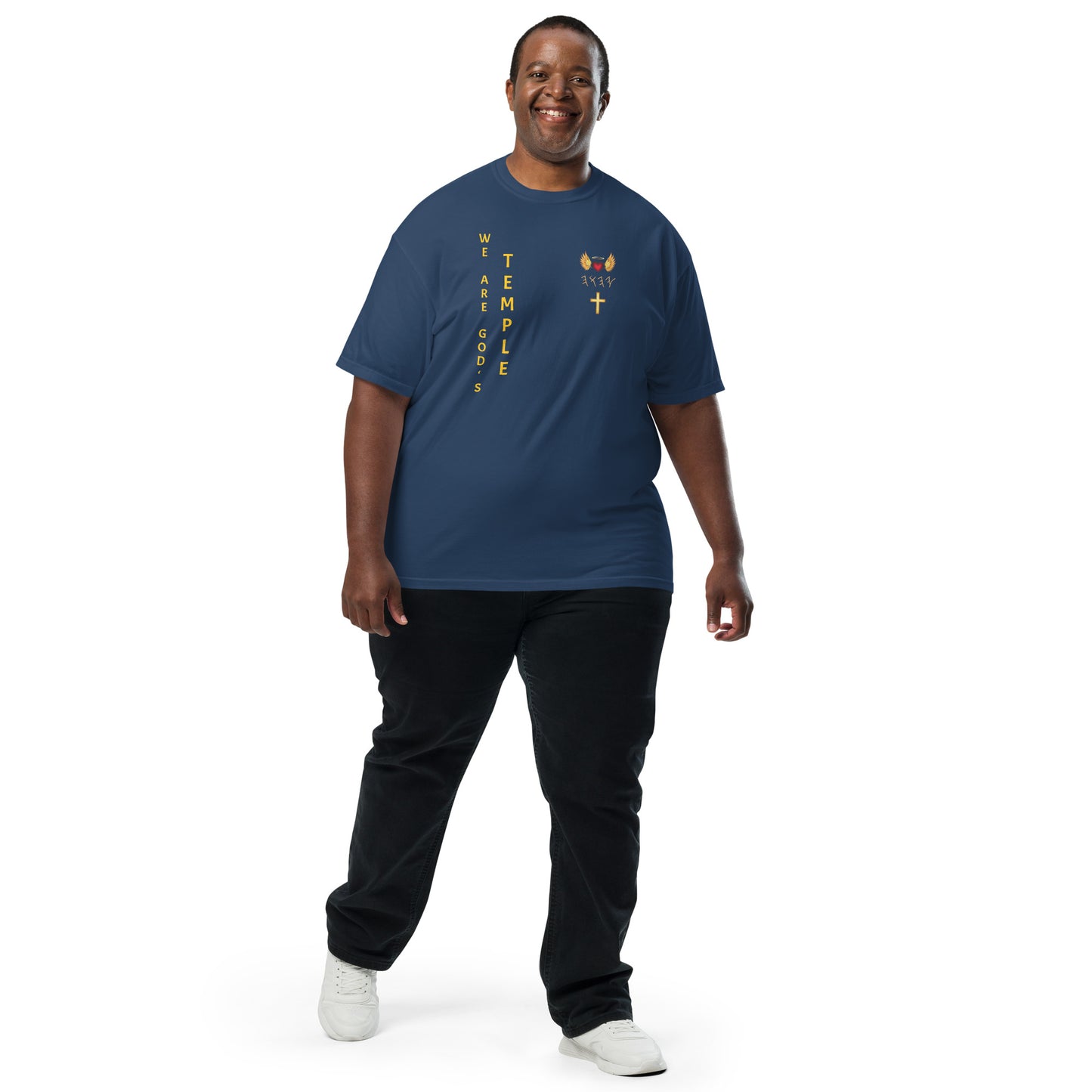 YAHUAH’s Temple S Unisex garment-dyed heavyweight t-shirt
