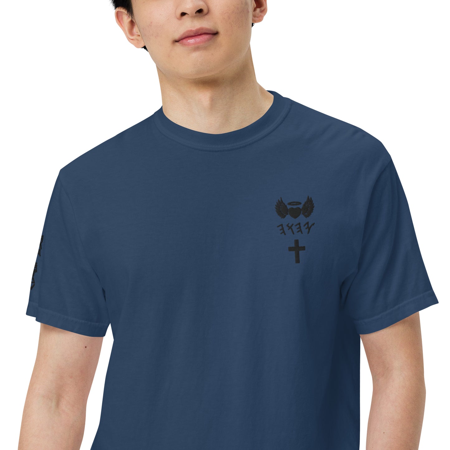 YAHUAH’s Temple S Unisex garment-dyed heavyweight t-shirt