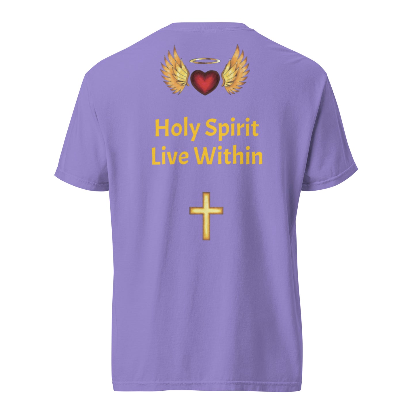 YAHUAH’s Temple S Unisex garment-dyed heavyweight t-shirt
