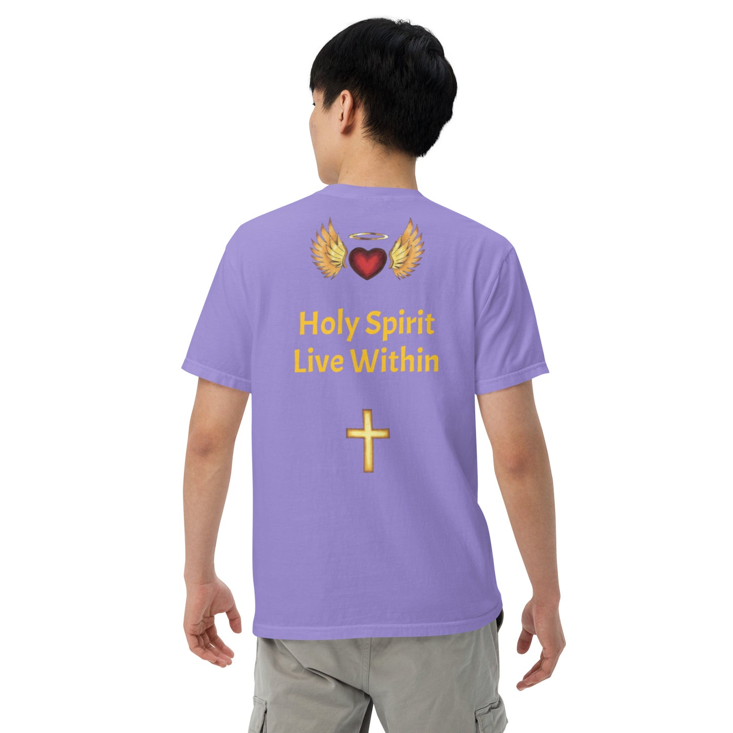 YAHUAH’s Temple S Unisex garment-dyed heavyweight t-shirt