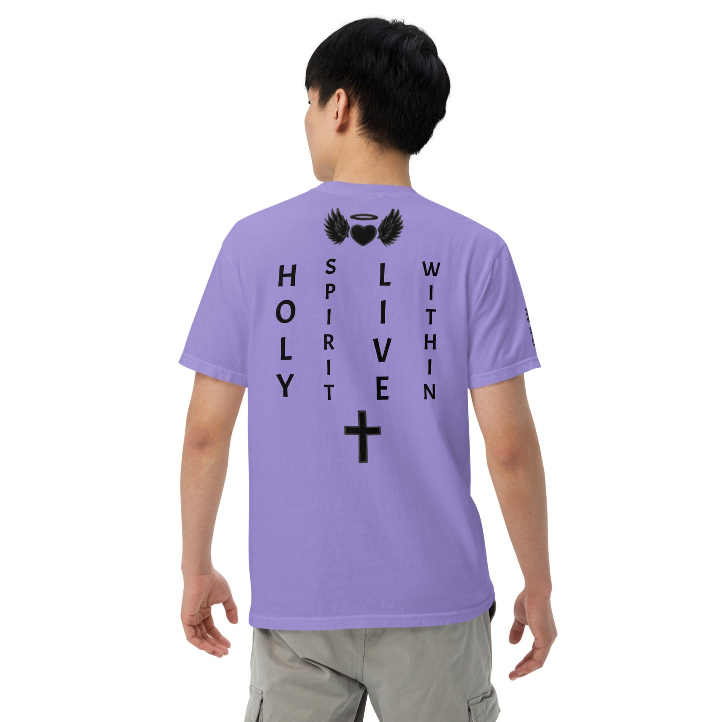 YAHUAH’s Temple S Unisex garment-dyed heavyweight t-shirt
