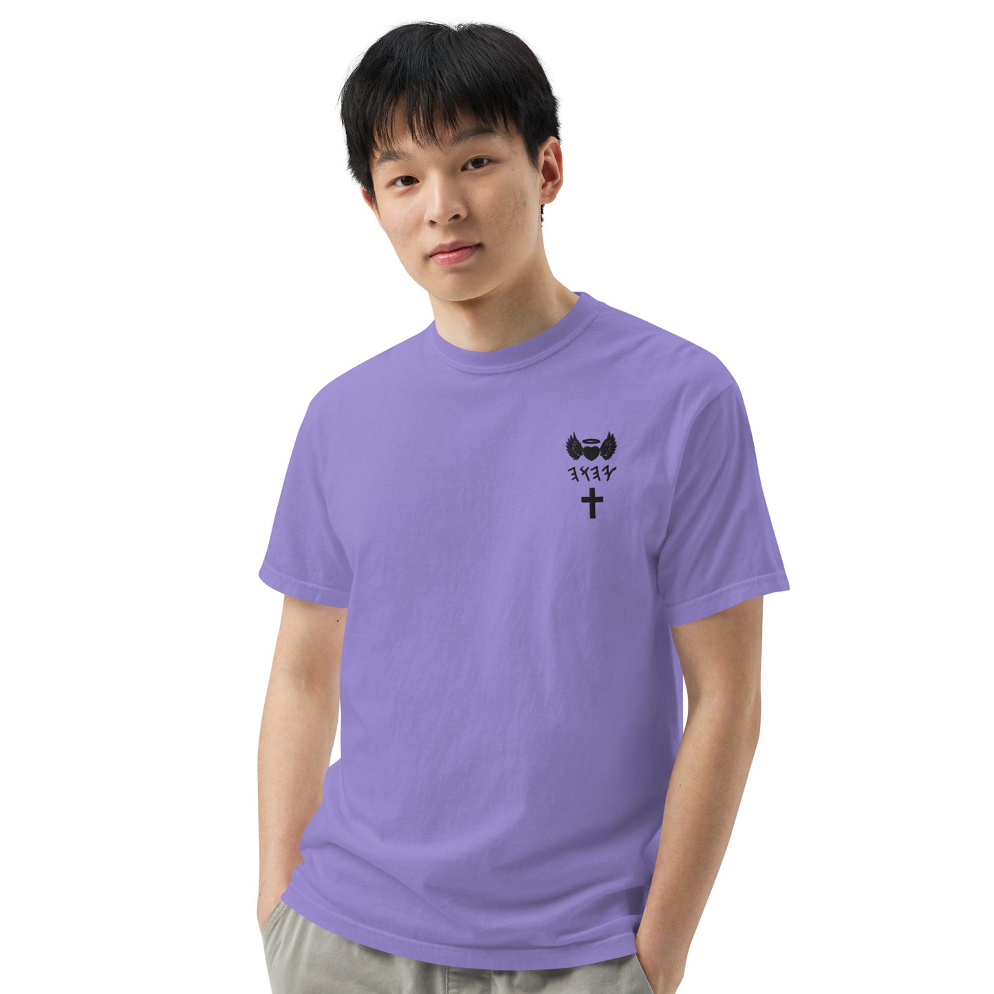 YAHUAH’s Temple S Unisex garment-dyed heavyweight t-shirt