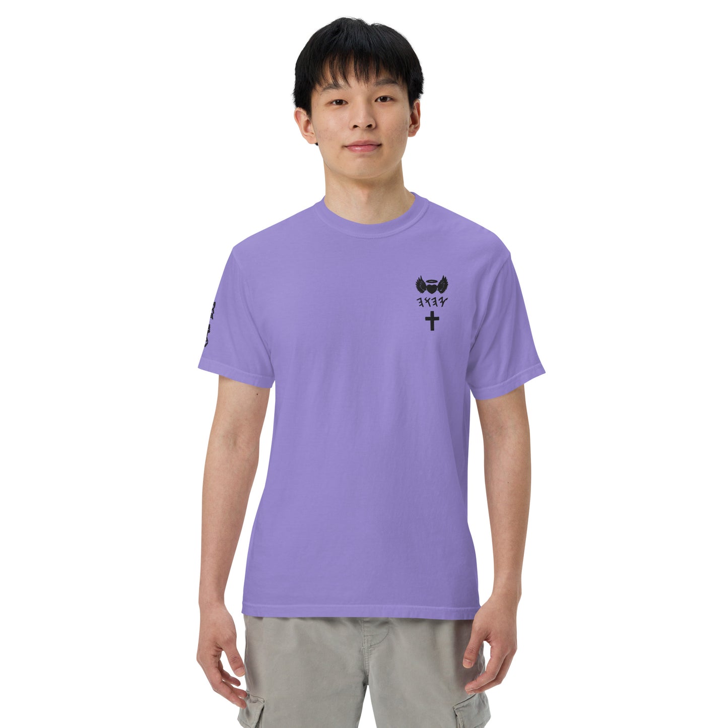 YAHUAH’s Temple S Unisex garment-dyed heavyweight t-shirt
