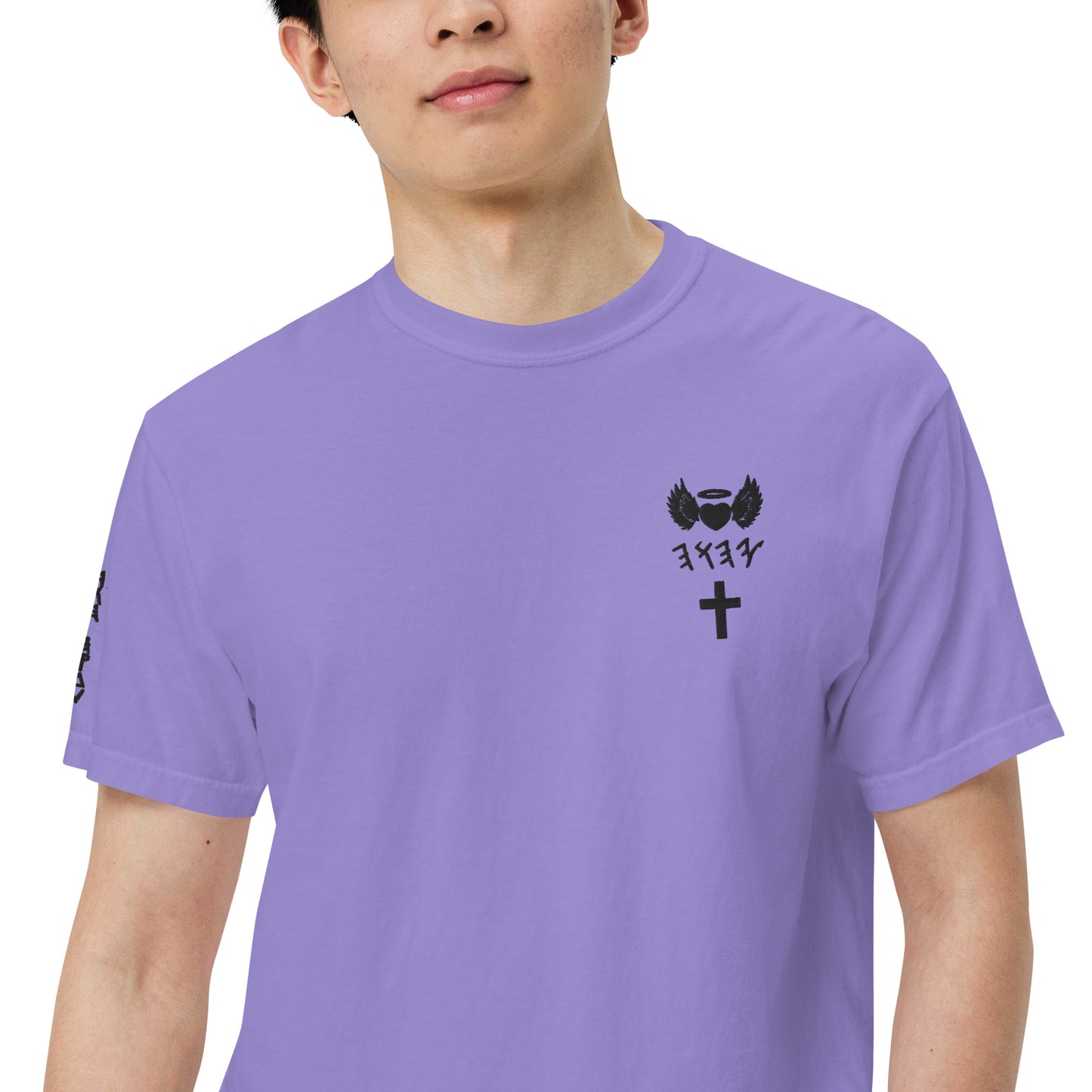 YAHUAH’s Temple S Unisex garment-dyed heavyweight t-shirt