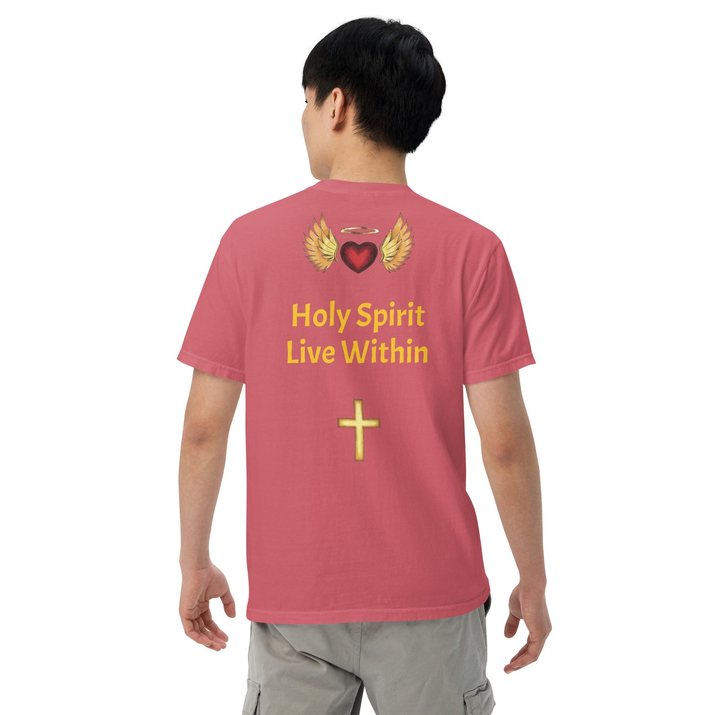 YAHUAH’s Temple S Unisex garment-dyed heavyweight t-shirt