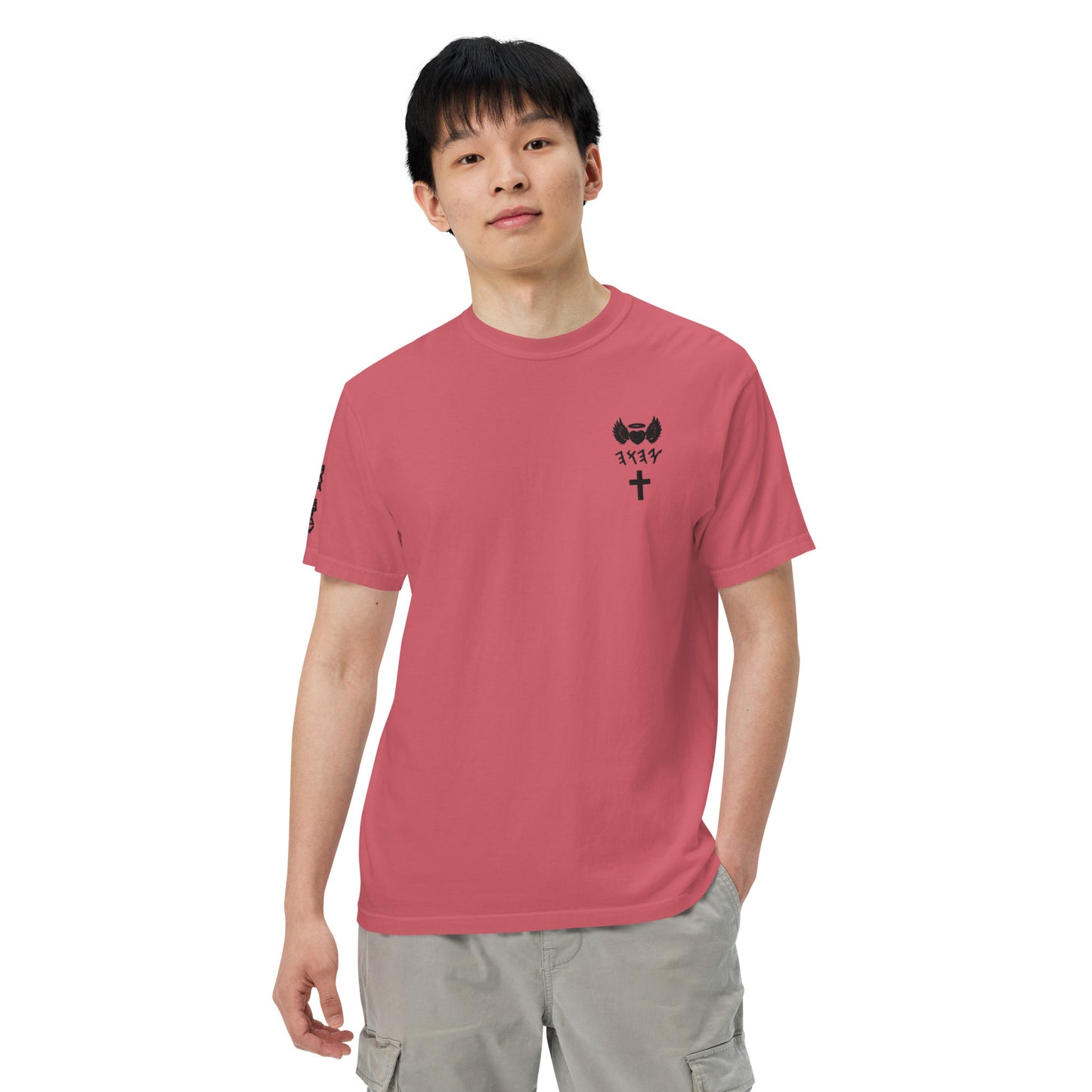 YAHUAH’s Temple S Unisex garment-dyed heavyweight t-shirt