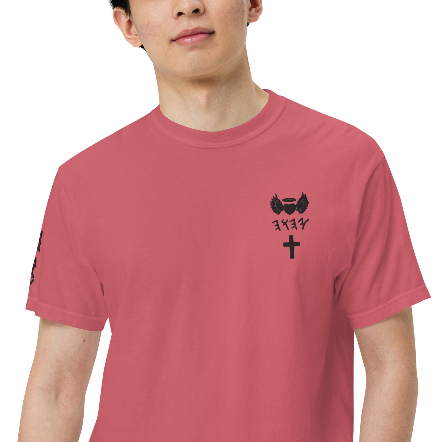 YAHUAH’s Temple S Unisex garment-dyed heavyweight t-shirt