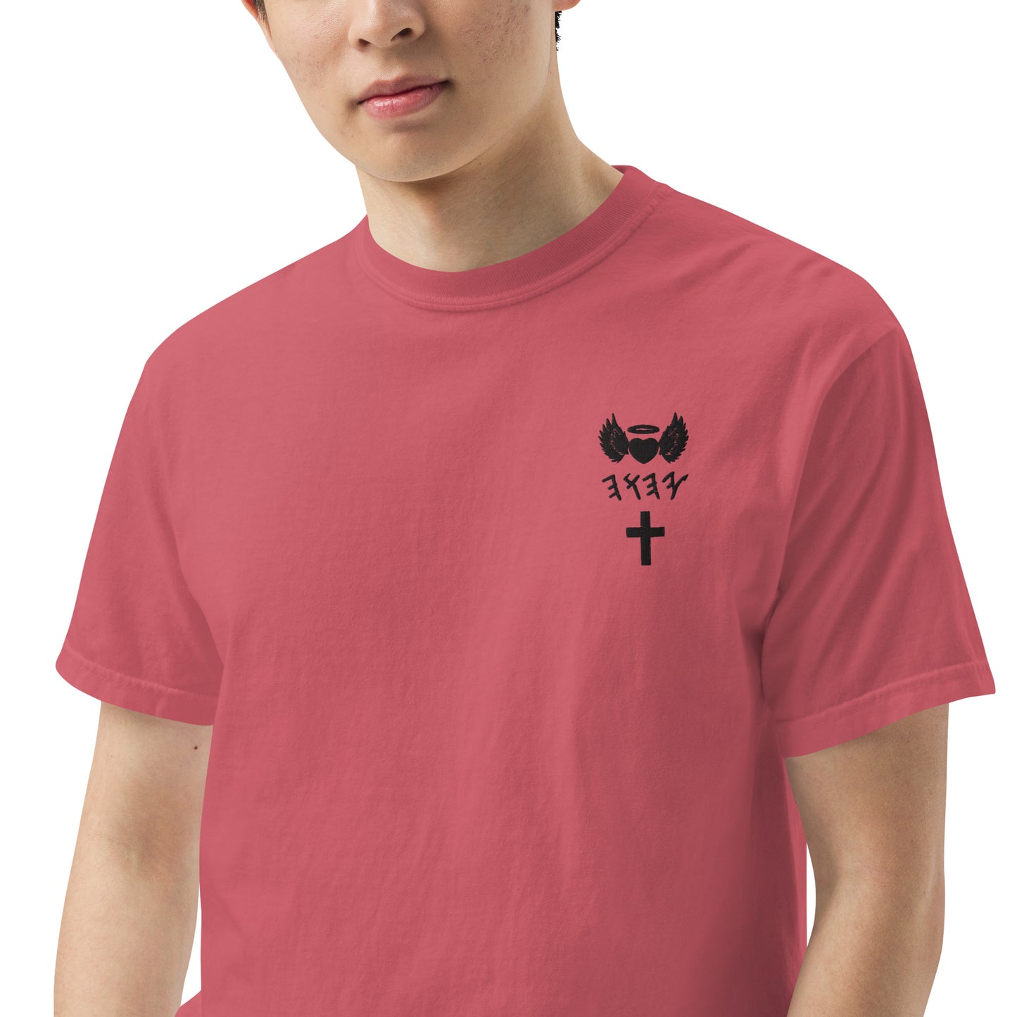 YAHUAH’s Temple S Unisex garment-dyed heavyweight t-shirt