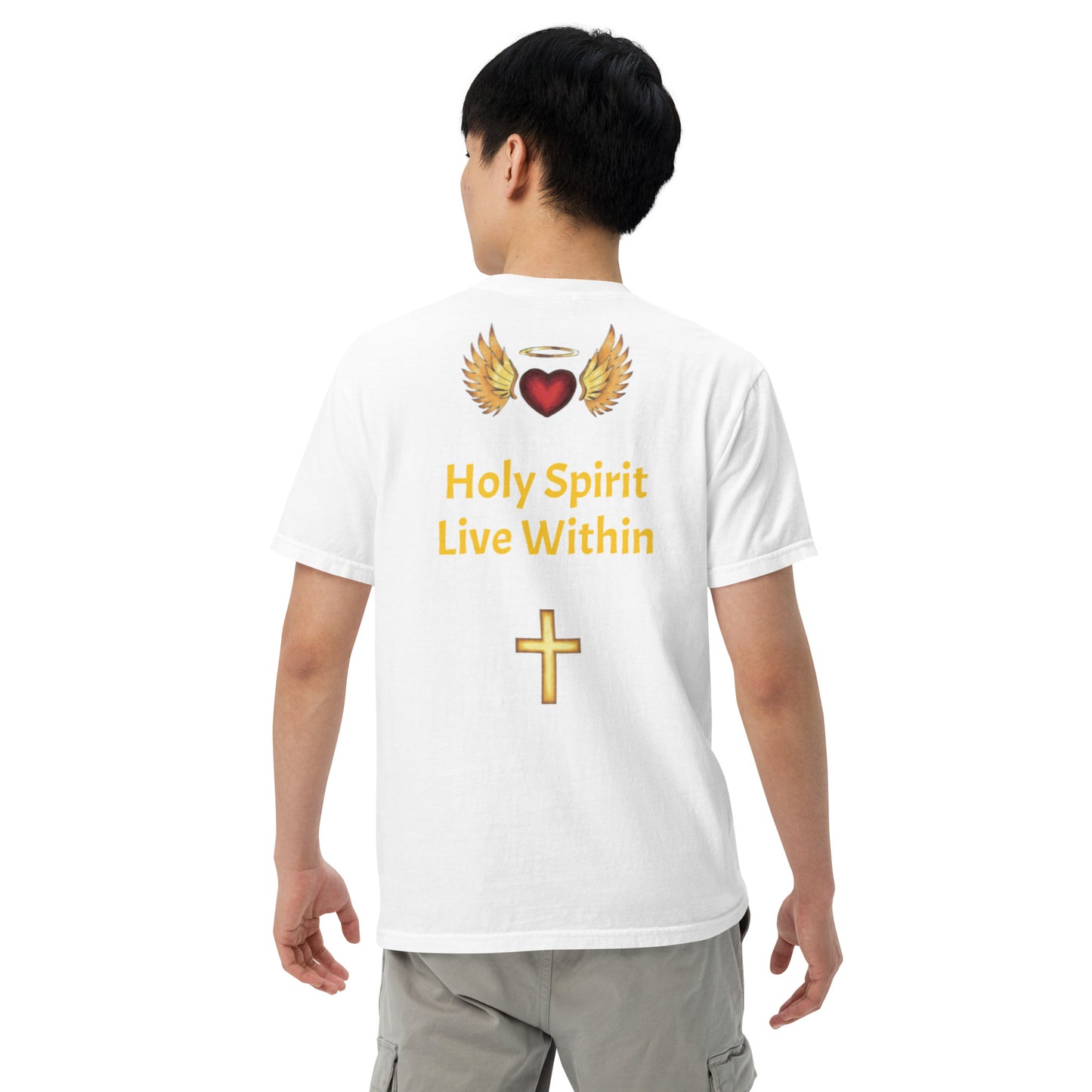 YAHUAH’s Temple S Unisex garment-dyed heavyweight t-shirt