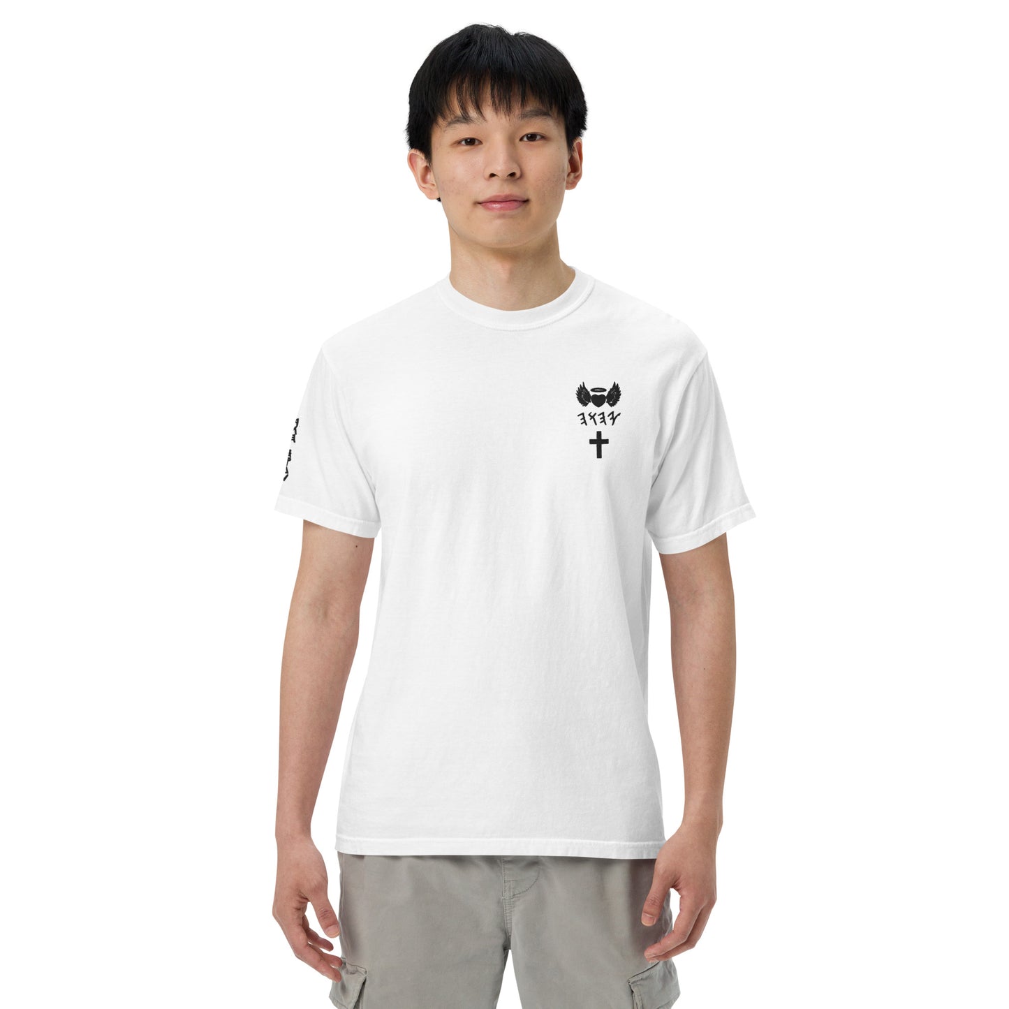 YAHUAH’s Temple S Unisex garment-dyed heavyweight t-shirt