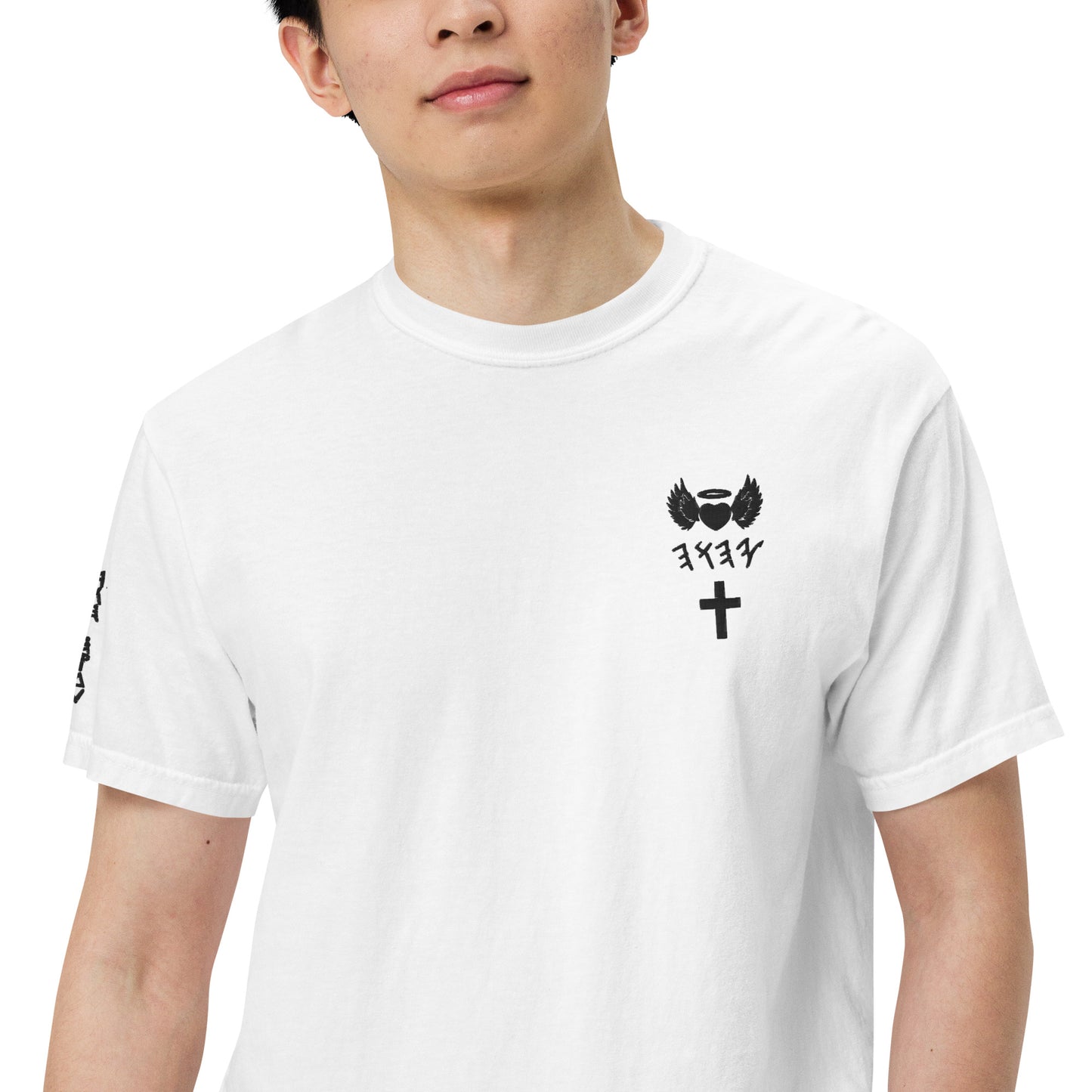 YAHUAH’s Temple S Unisex garment-dyed heavyweight t-shirt