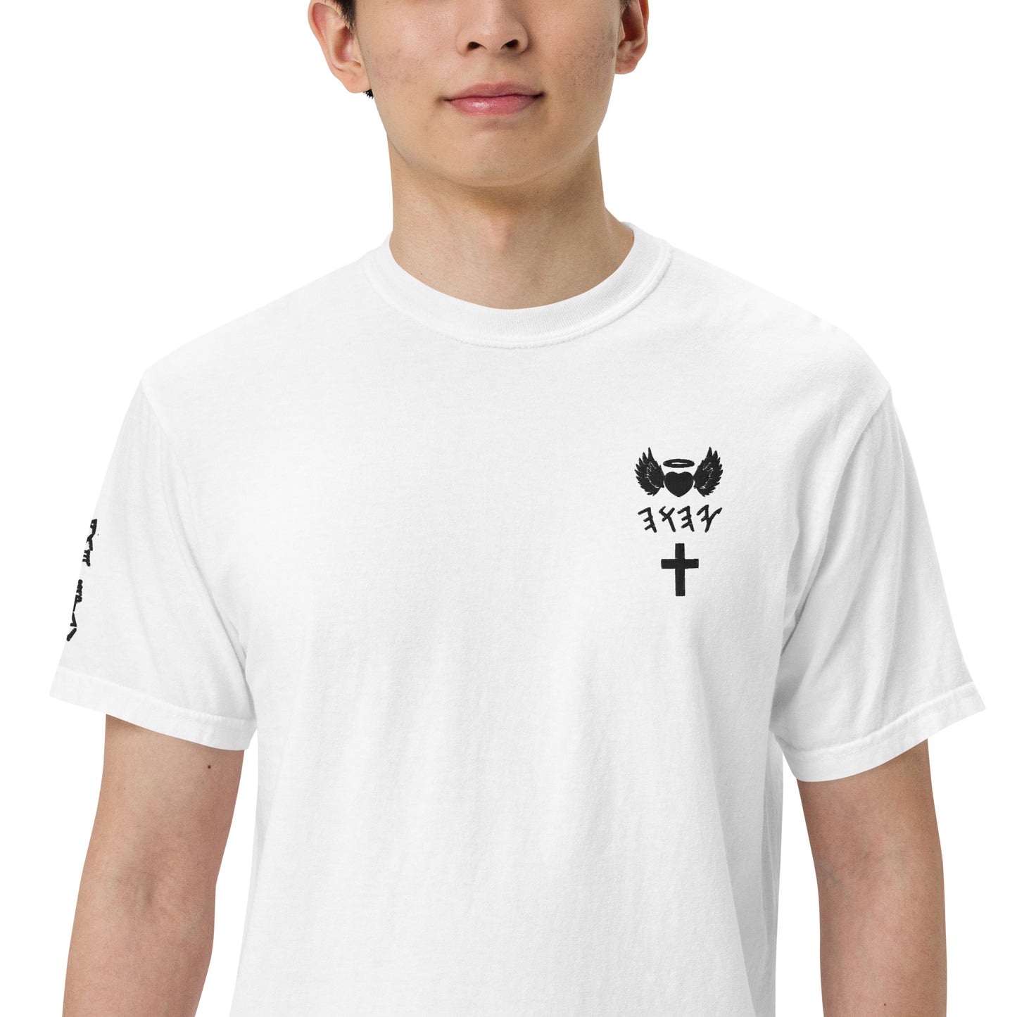 YAHUAH’s Temple S Unisex garment-dyed heavyweight t-shirt