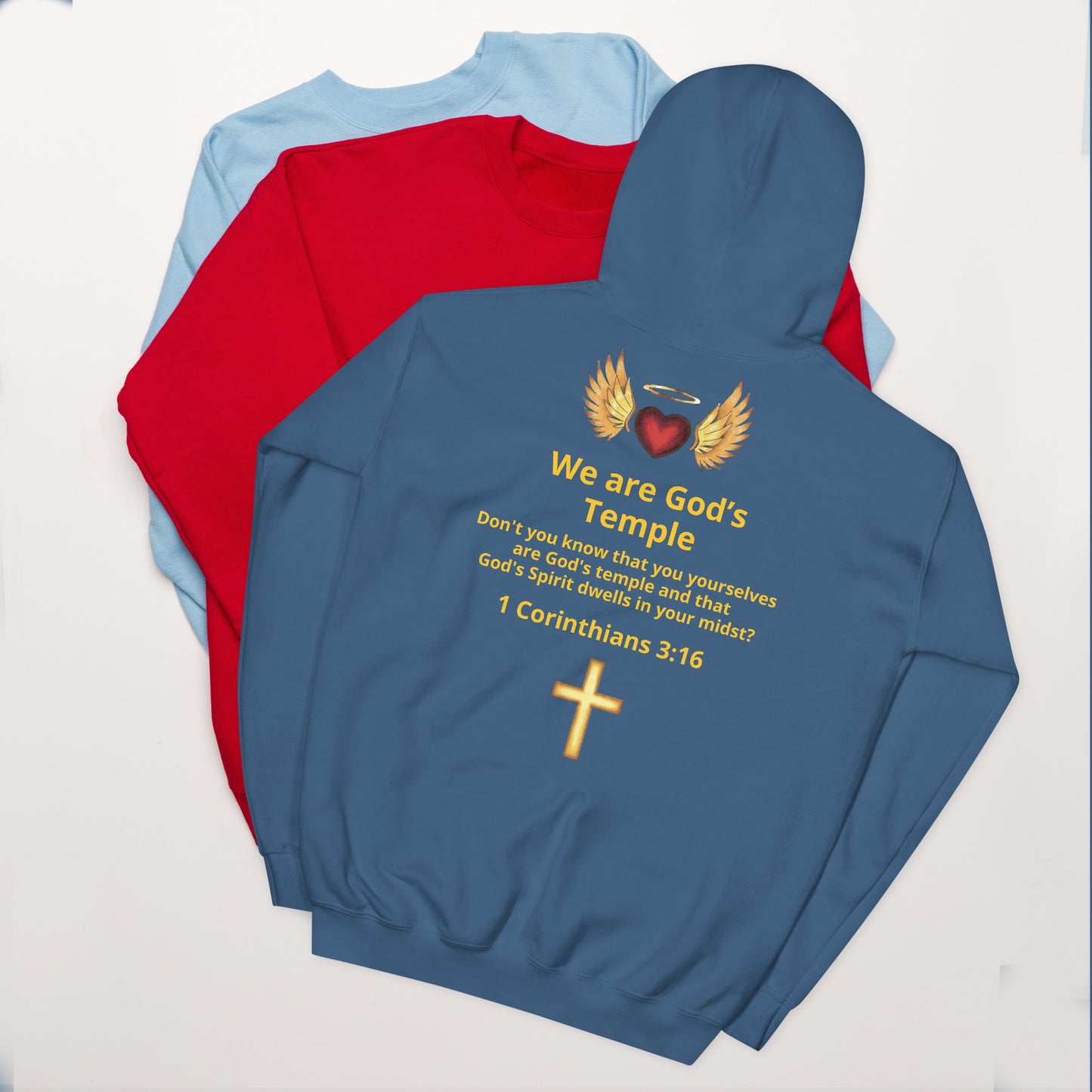 YAHUAH’s Temple J Unisex Hoodie