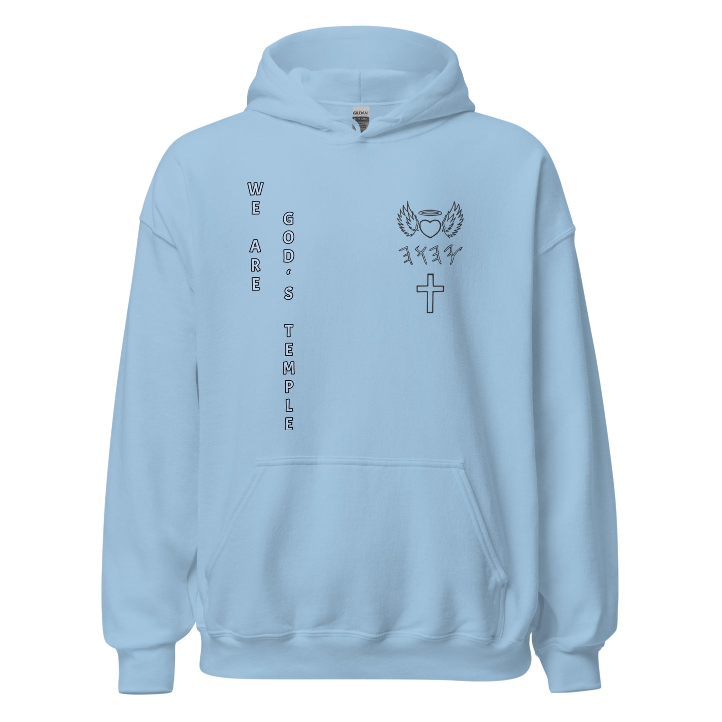 YAHUAH’s Temple J Unisex Hoodie
